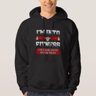 Ich bin in Fitness Postbote Gym Liebhaber Briefträ Hoodie