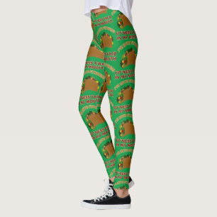 Ich bin in Fitness-Tacos in meinem Mund Leggings