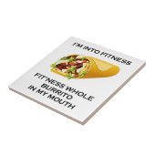 Ich bin in FitnessBurrito Fliese (Seite)