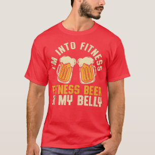 Ich bin in Form Bier In Meinem Bauch Bier Zitate G T-Shirt