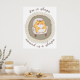 Ich bin in Form Poster