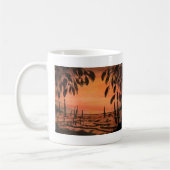 Ich bin in Island Time Kaffeetasse (Links)