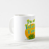 Ich bin in Island Time Kaffeetasse (Vorderseite Links)