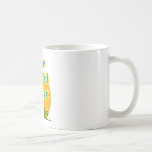 Ich bin in Island Time Kaffeetasse