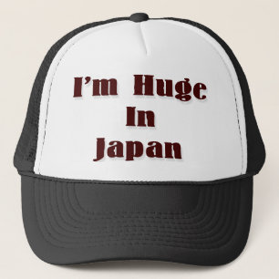 Ich bin in Japan enorm Truckerkappe