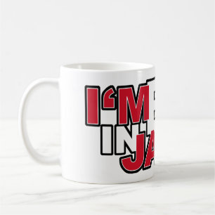 Ich bin in Japan-Tasse groß Kaffeetasse