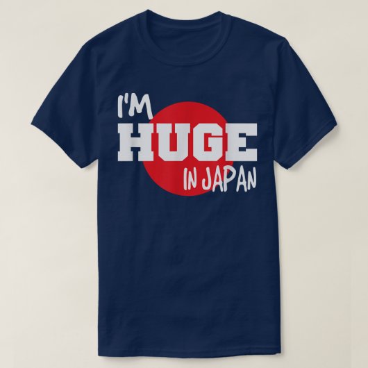 Ich bin in Japan total verrückt T-Shirt (Design vorne)