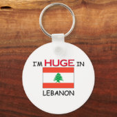 Ich bin in LIBANON RIESIG Schlüsselanhänger (Vorderseite)