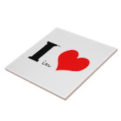 Ich bin in Liebe Fliese (Seite)
