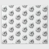 Ich bin in Liebe Geschenkpapier (Flach)