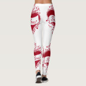 Ich bin in Liebe Leggings (Rückseite)