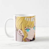 Ich bin in Liebe mit dem Elend | Rae and Claire Kaffeetasse (Links)