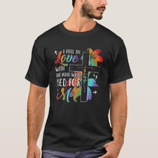 Ich bin in Liebe mit dem Mann, der für mich Jesus  T-Shirt