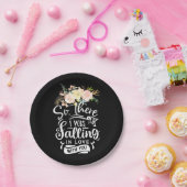 | Ich bin in Liebe mit dir gefallen Pappteller (Party)