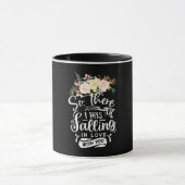 Ich bin in Liebe mit dir gefallen Tasse (Zentrum)