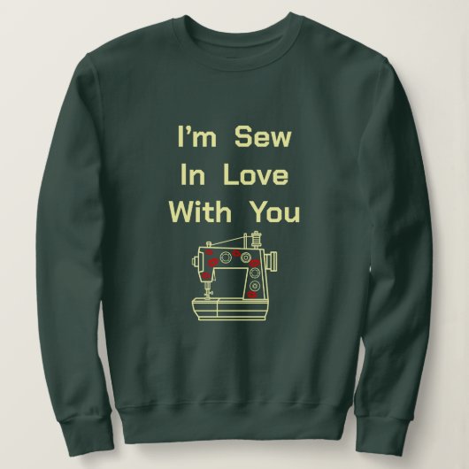 Ich bin in Liebe mit dir. Sweatshirt (Design vorne)