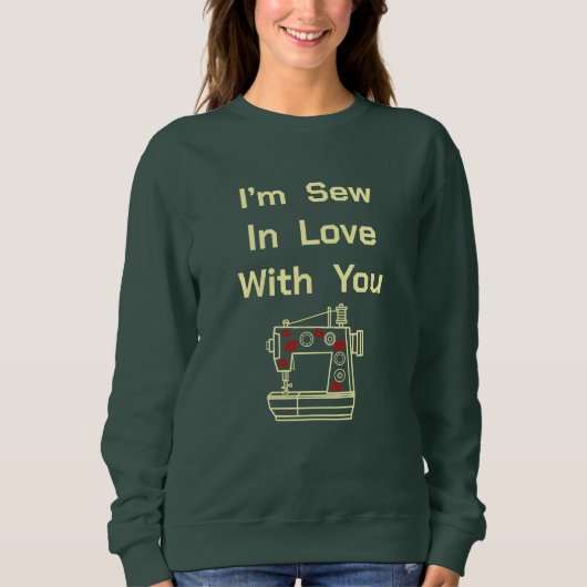 Ich bin in Liebe mit dir. Sweatshirt (Vorderseite)