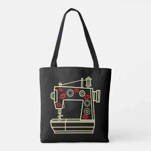 Ich bin in Liebe mit dir. Tasche (Rückseite)