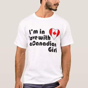 Ich bin in Liebe mit einem kanadischen Mädchen T-Shirt