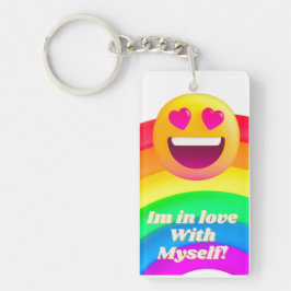 Ich bin in Liebe mit mir Schlüsselanhänger