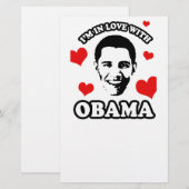 Ich bin in Liebe mit Obama (Vorne/Hinten)