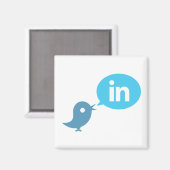 Ich bin #in - Magnet (Vorderseite/Rückseite)