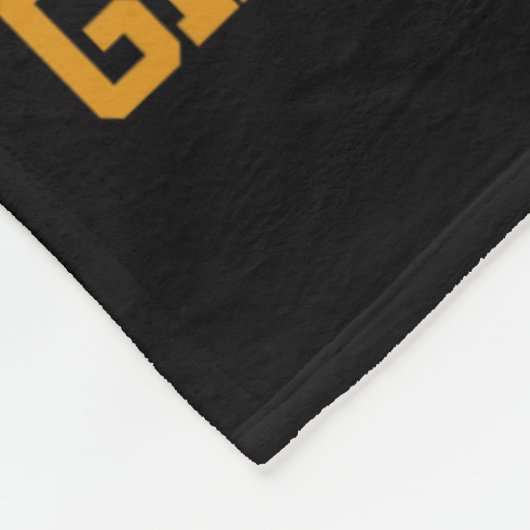 Ich bin in mein Ruhestand getreten, mit Gottes Gna Fleecedecke (Ecke)