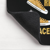 Ich bin in mein Ruhestand getreten, mit Gottes Gna Mousepad (Ecke)