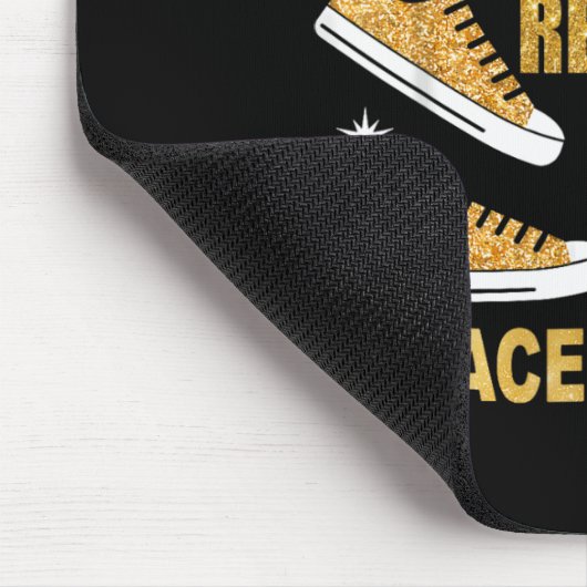 Ich bin in mein Ruhestand getreten, mit Gottes Gna Mousepad (Ecke)