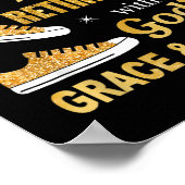 Ich bin in mein Ruhestand getreten, mit Gottes Gna Poster (Ecke)