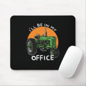 Ich bin in meinem Bauer Tractor Farm Geschenk Mousepad (Mit Mouse)