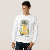 Ich bin in meinem Büro Garden Wellington Boots Sweatshirt (Vorne ganz)