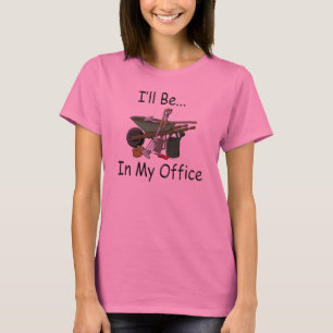 Ich bin in meinem Büro-Garten T-Shirt