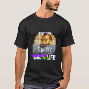 Ich bin in meinem eigenen Leben gefangen Slogan vo T-Shirt