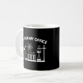 Ich bin in meinem Labrador für Chemiewissenschafte Kaffeetasse (Vorderseite Links)