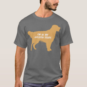 Ich bin in meinen goldenen Jahren Golden Retriever T-Shirt