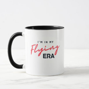 Ich bin in meiner fliegenden Ära, Fliegen, Reisen, Tasse