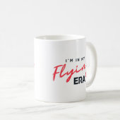 Ich bin in meiner Flugzeit, Reisen, Pilot, Abenteu Kaffeetasse (VorderseiteRechts)