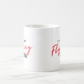 Ich bin in meiner Flugzeit, Reisen, Pilot, Abenteu Kaffeetasse (Mittel)