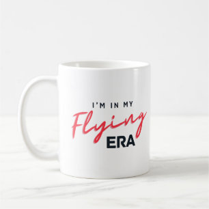Ich bin in meiner Flugzeit, Reisen, Pilot, Abenteu Kaffeetasse