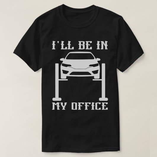 Ich bin in meiner Garage T-Shirt (Design vorne)