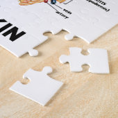 Ich bin in meiner Haut bequem (Hautschichten) Puzzle (Seite)