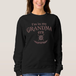 Ich bin in meiner OMA-Ära Cozy Stricken Sweatshirt