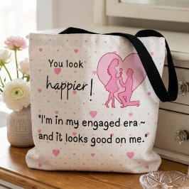 Ich bin in meiner verlobten Zeit und es sieht gut Tasche