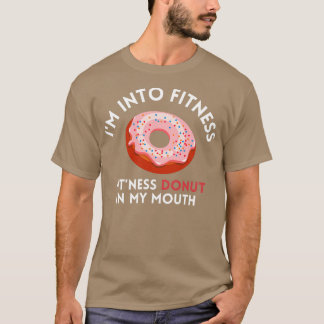 Ich bin in Ness Ness Donut in meinem Mund T-Shirt