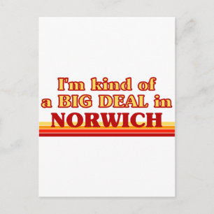 Ich bin in Norwich ein ziemlich großes Geschäft Postkarte