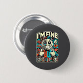 Ich bin in Ordnung Hilfe Depression Angstzustände Button (Vorne & Hinten)