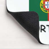 Ich bin in PORTUGAL berühmt Mousepad (Ecke)