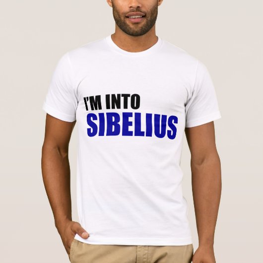 Ich bin in Sibelius T-Shirt (Vorderseite)