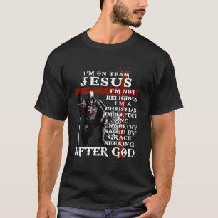 Ich bin in Team Jesus bin nicht religiöser Ritter T-Shirt